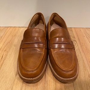Madewell brown loafer, size 8.5